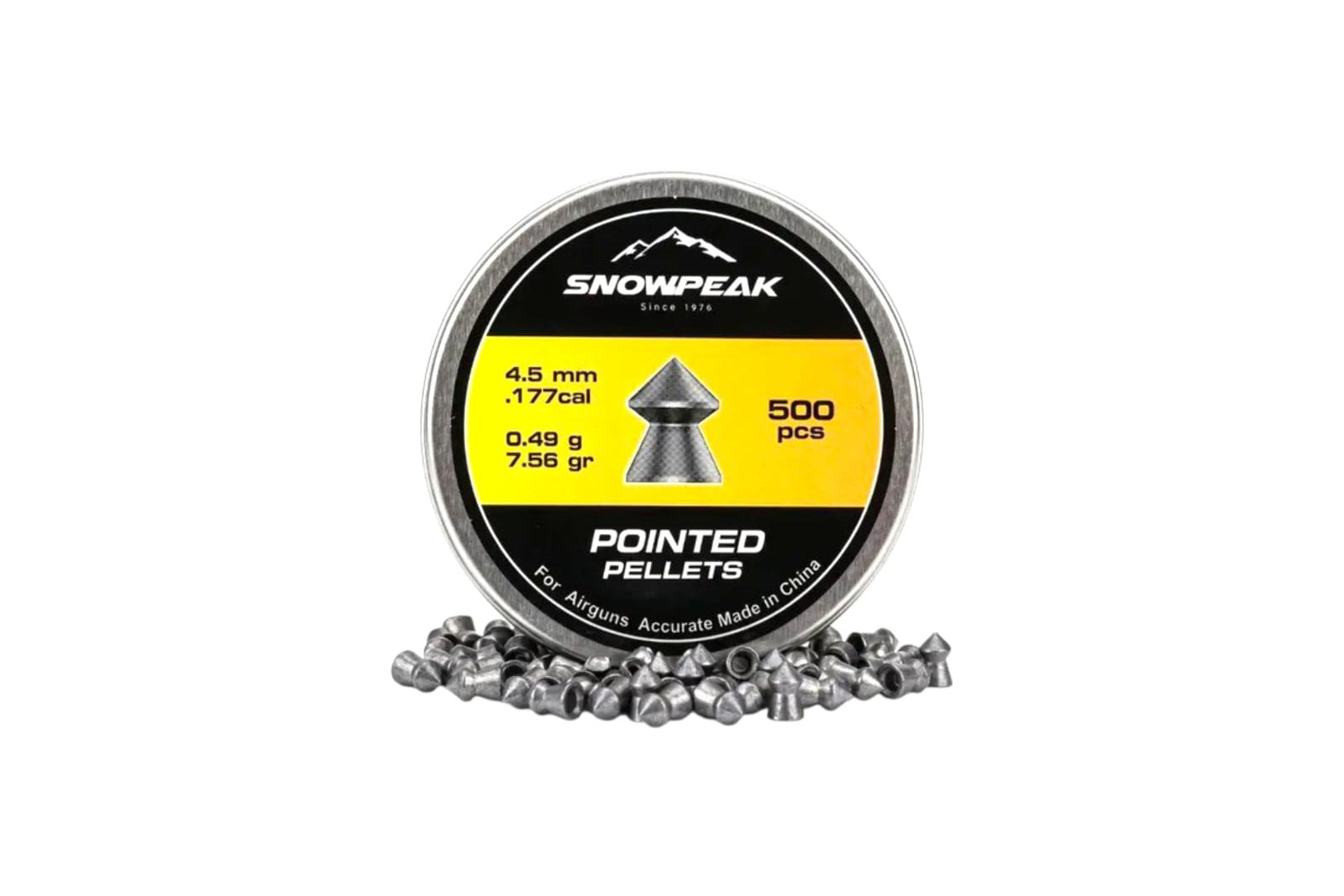 DIABOLOS SNOWPEAK POINTED CALIBRE 4.5 DE 500 UNIDADES