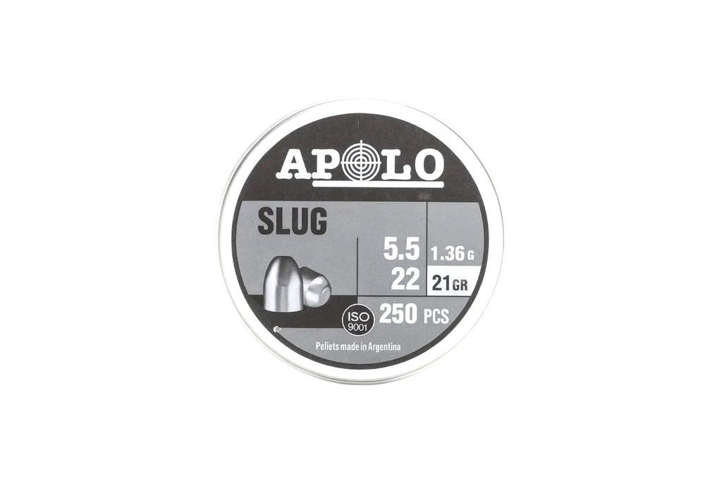 DIABOLOS APOLO SLUG CALIBRE 5.5 DE 250 UNIDADES