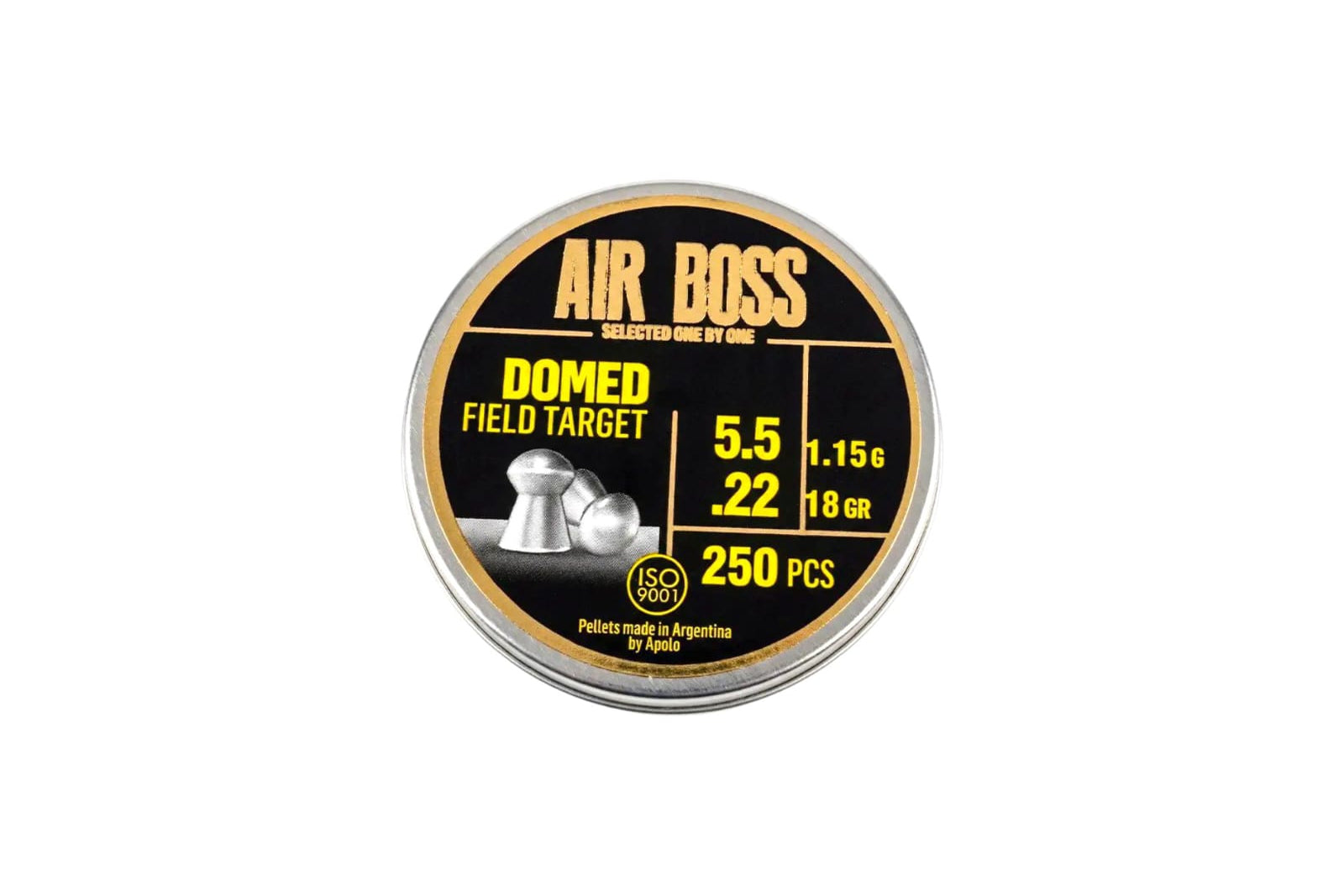 DIABOLOS AIR BOSS DOMED CALIBRE 5.5 DE 250 UNIDADES