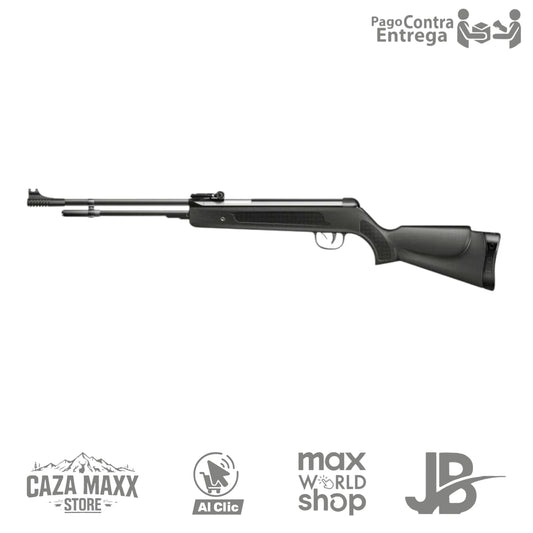 Rifle de aire comprimido CAMO b3-3 polímero negro resorte cal 5.5 de 500 fps