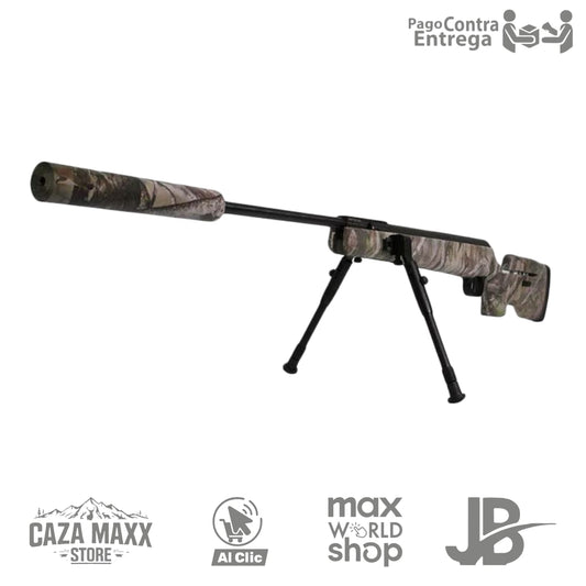 Rifle de aire comprimido ARTEMIS gr1250 polímero camuflado nitro pistón cal 5.5 de 950 fps
