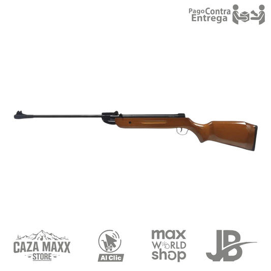 Rifle de aire comprimido CAMO b2-4 madera resorte cal 5.5 de 500 fps
