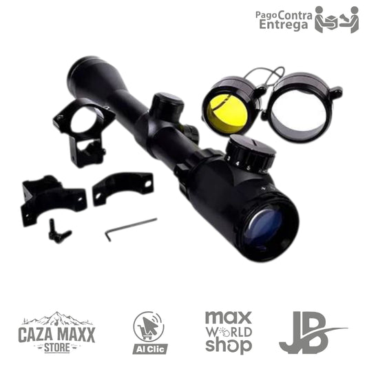 Mira telescópica BUSHNELL 3-9X40mm retícula iluminada para riel 11 y 22