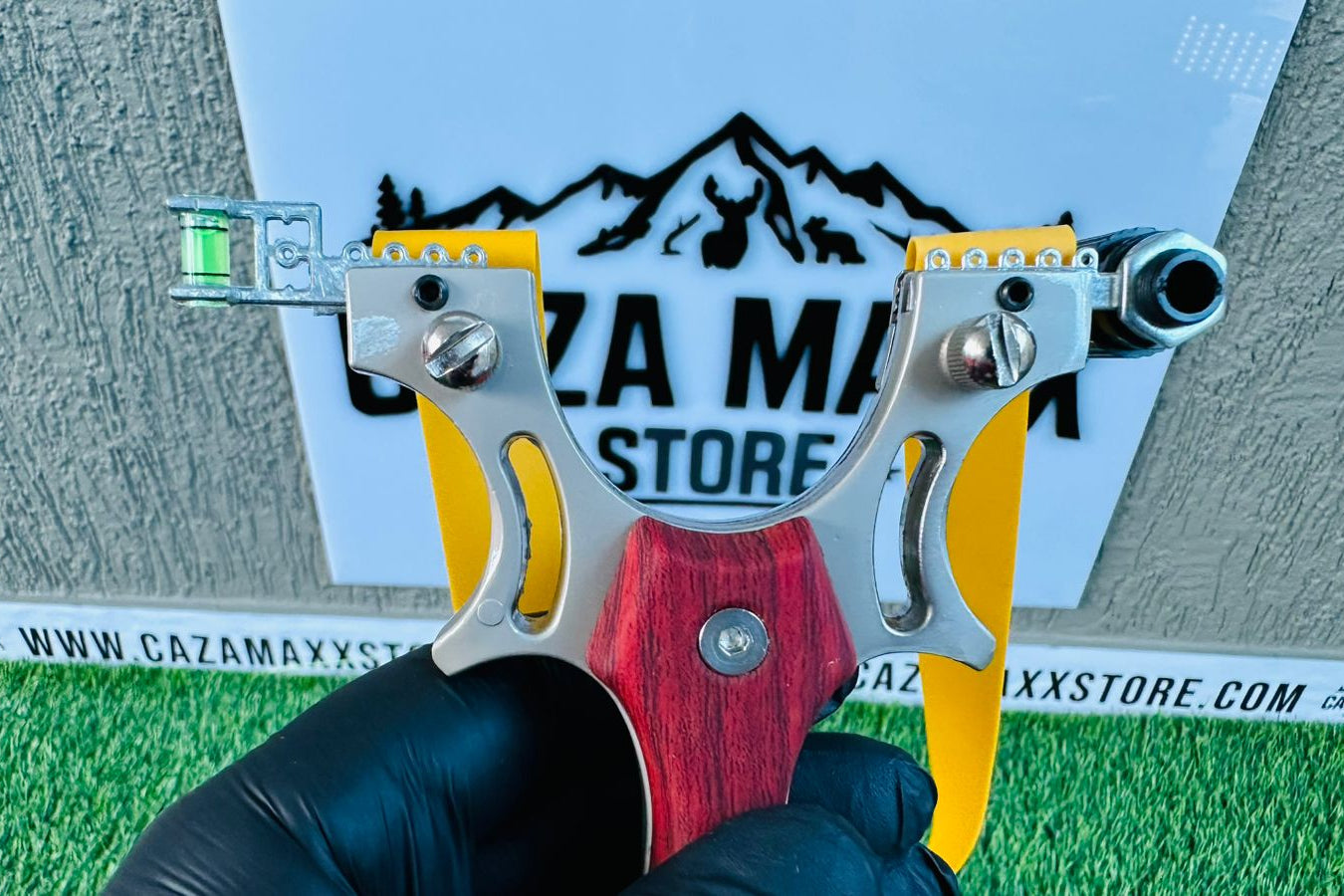 RE-SORTERA CON LÁSER EN ACERO CON MANGO EN MADERA