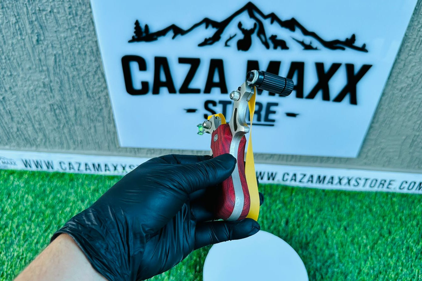 RE-SORTERA CON LÁSER EN ACERO CON MANGO EN MADERA