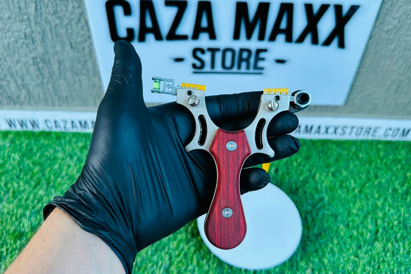 RE-SORTERA CON LÁSER EN ACERO CON MANGO EN MADERA