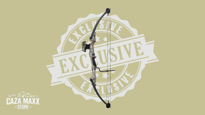 ARCO COMPUESTO CAMUFLADO (55 LIBRAS)