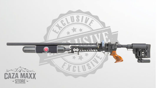 RIFLE PCP HATSAN FACTOR SNIPER LONG EN POLIMERO CAL 5.5/6.35 DE 1100 FPS