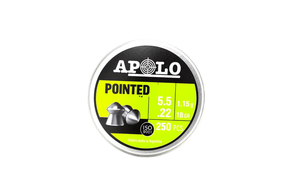 DIABOLOS APOLO POINTED CALIBRE 5.5 DE 250 UNIDADES