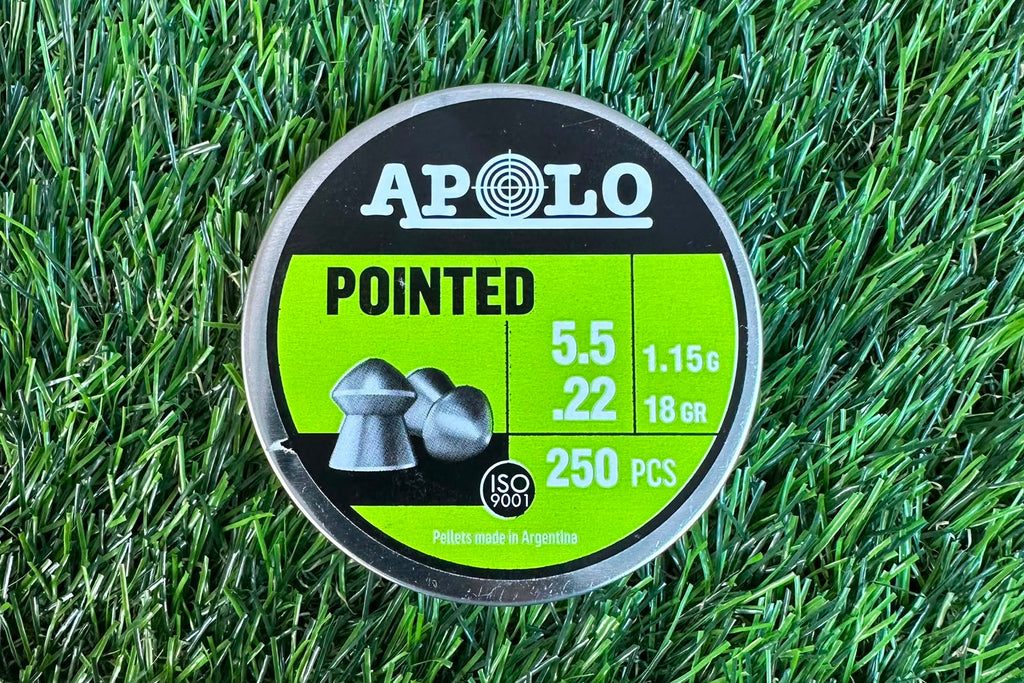 DIABOLOS APOLO POINTED CALIBRE 5.5 DE 250 UNIDADES