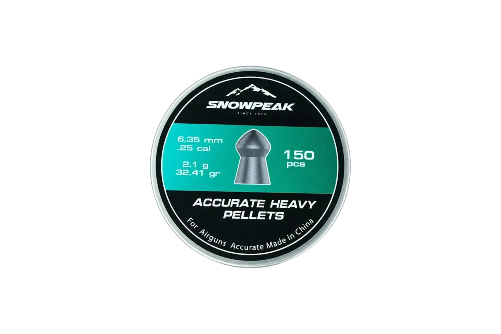 DIABOLOS SNOWPEAK ACCURATE HEAVY CALIBRE 6.35 DE 150 UNIDADES