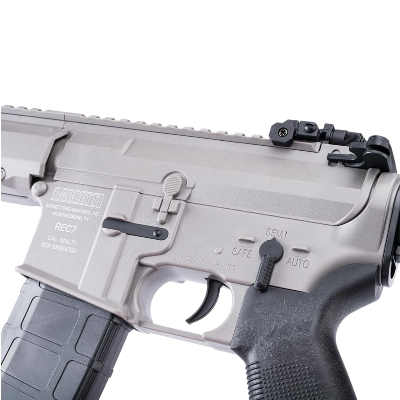 RIFLE REC7 + PISTOLA 2K ALPHA AIRSOFT