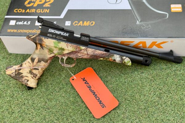 PISTOLA SNOWPEAK CO2 EN POLÍMERO CAMUFLADO