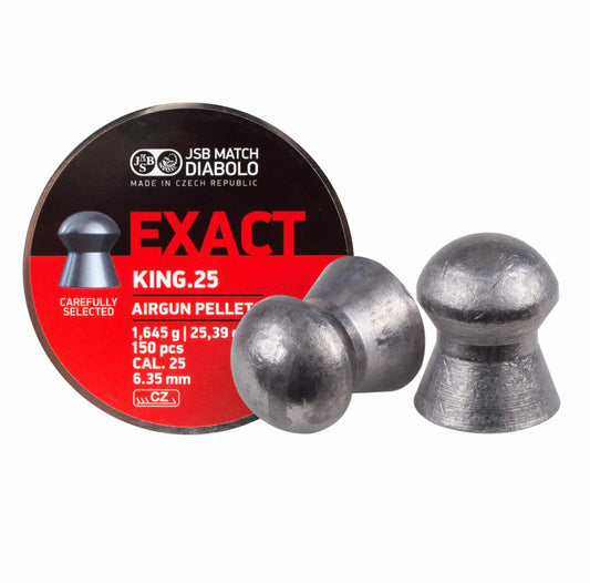 Diabolos JSB Match Exact King Cal 6.35/25 de 150 Unidades