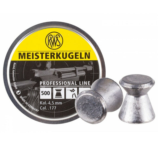 Diabolos RWS Meisterkugeln Wadcutter Cal 4.5/177 de 500 unidades