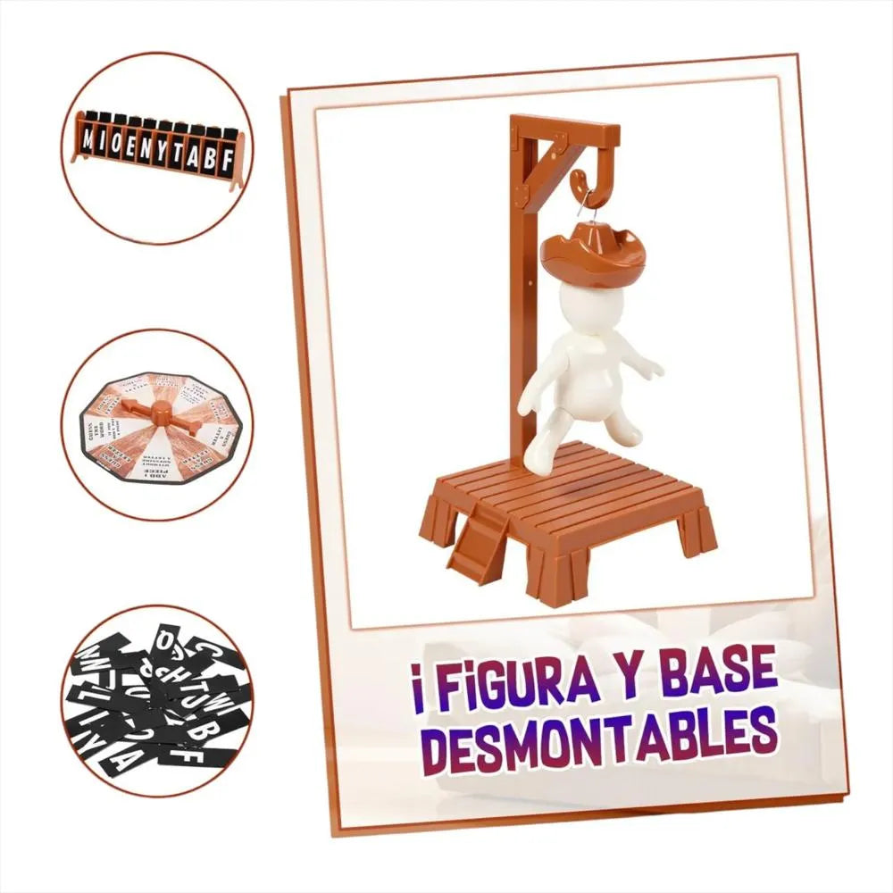 JUEGO DE MESA AHORCADO PARA NIÑOS Y FAMILIA