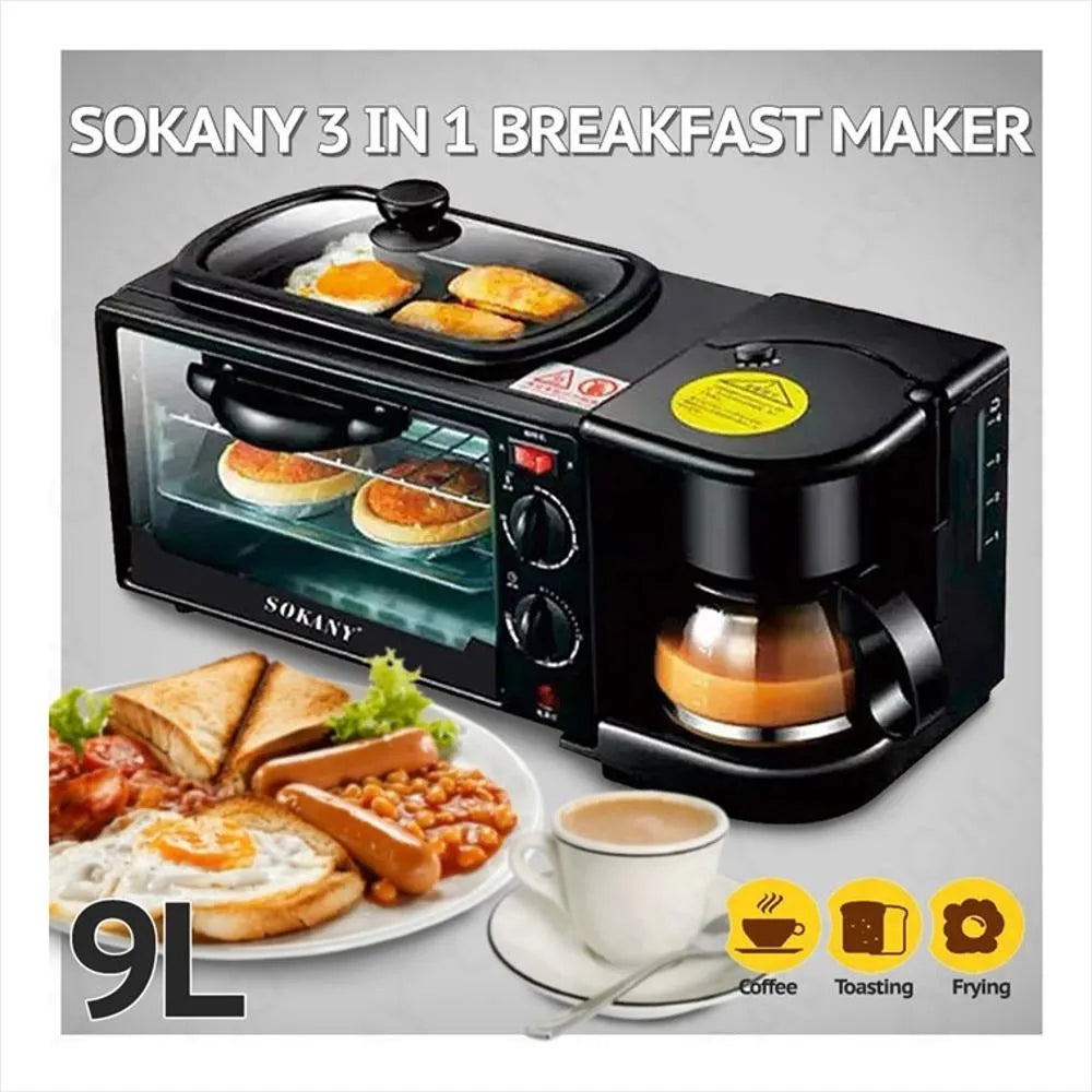 MAQUINA PARA DESAYUNO 3 EN 1