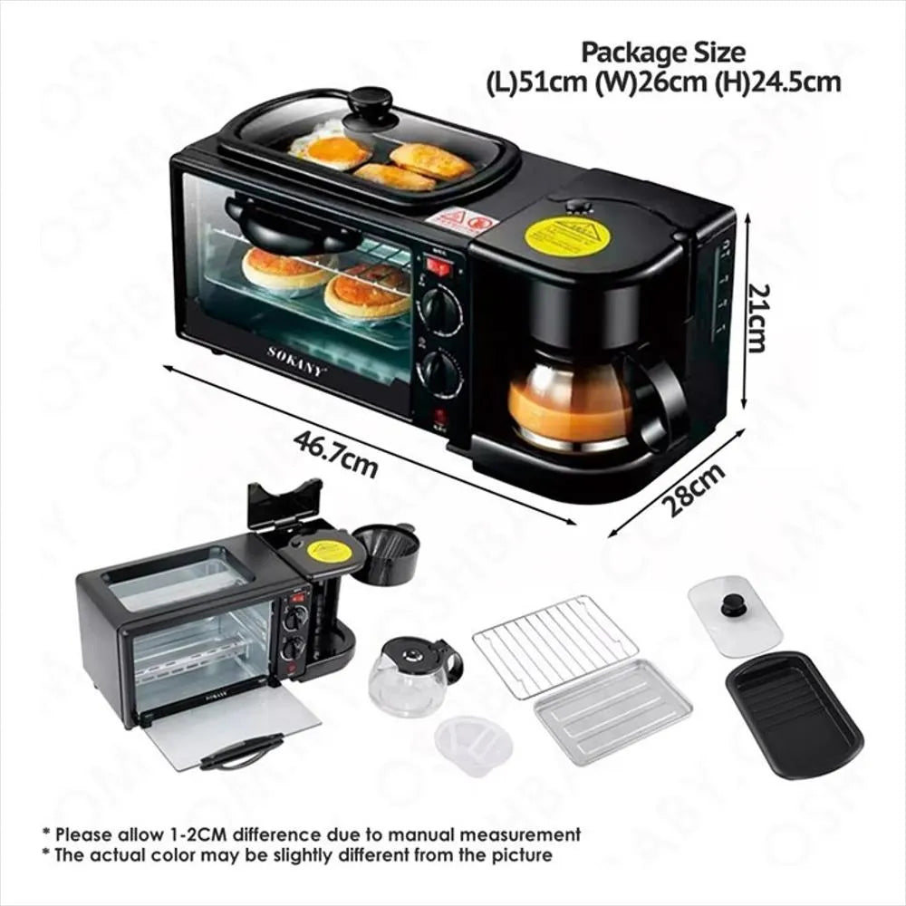 MAQUINA PARA DESAYUNO 3 EN 1