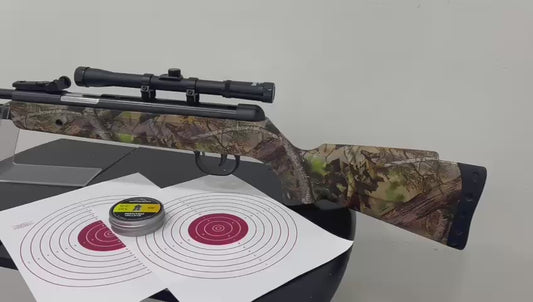 RIFLE DE RESORTE SNOWPEAK B33-C MONO-TIRO CAL 5.5 DE 450 FPS