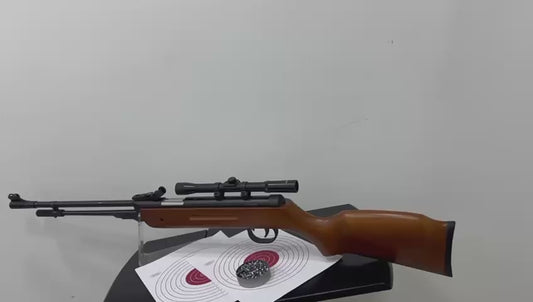 RIFLE DE RESORTE SNOWPEAK B33-M MONO-TIRO CAL 5.5 DE 450 FPS