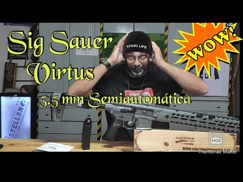 RIFLE PCP SIG SAUER MCX VIRTUS SEMI-AUTO 30X