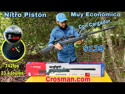 RIFLE NITRO PISTÓN CROSMAN CVANP2X VANTAGE PLUS MULTI-TIRO 6X