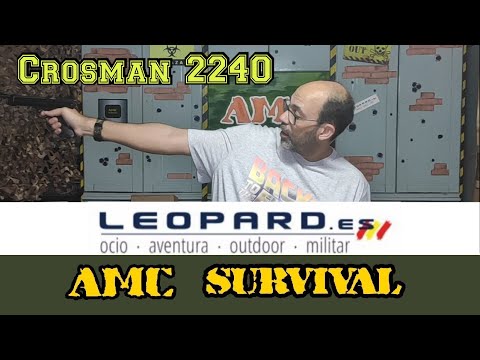 PISTOLA CO2 CROSMAN 2240 MONO-TIRO