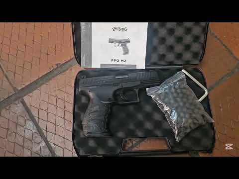PISTOLA CO2 MARCADORA PAINTBALL UMAREX T4E WALTHER PPQ SEMI-AUTO 8X