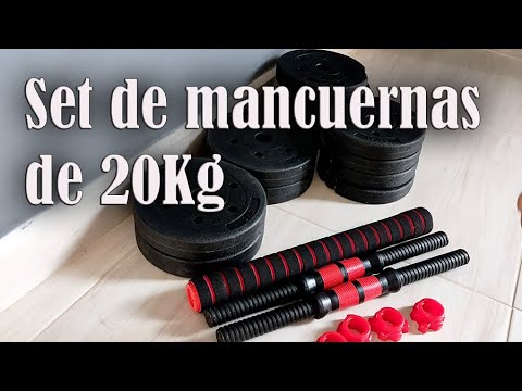 SET DE MANCUERNAS AJUSTABLES 20KL