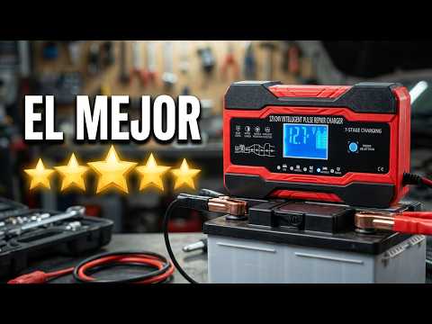 CARGADOR DE BATERÍA DE COCHE INTELIGENTE 12V 8A 24V