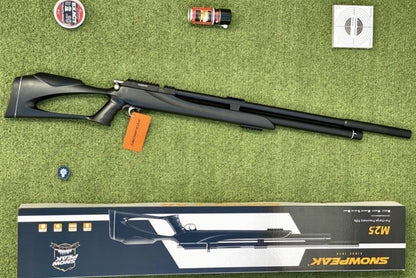RIFLE PCP SNOWPEAK M25 MULTI-TIRO X10 EN POLÍMERO CAL 9MM 900 FPS