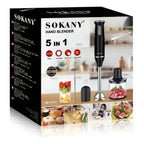 MULTIFUNCIONAL BATIDORA DE MANO SOKANY 5 EN 1