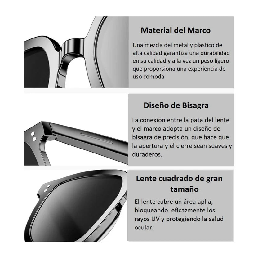 GAFAS INTELIGENTES BLUETOOTH